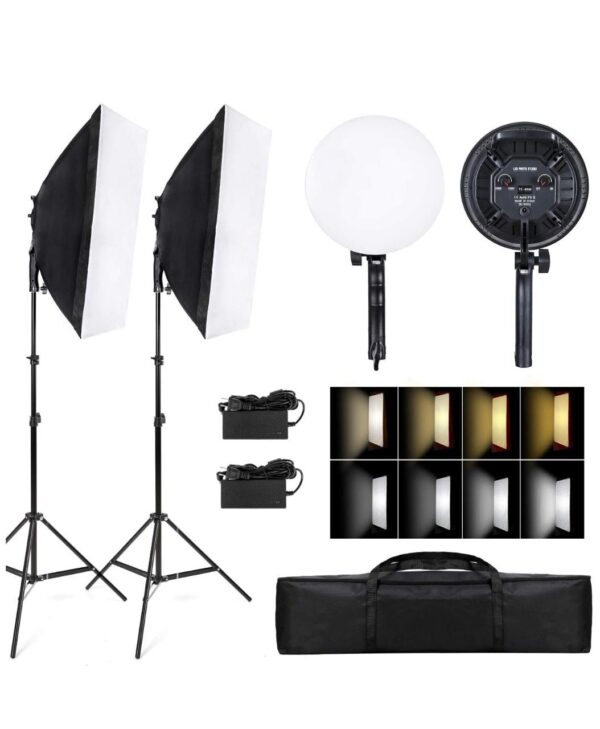 LED Lighting Kit x2- 100W BI-COLOR