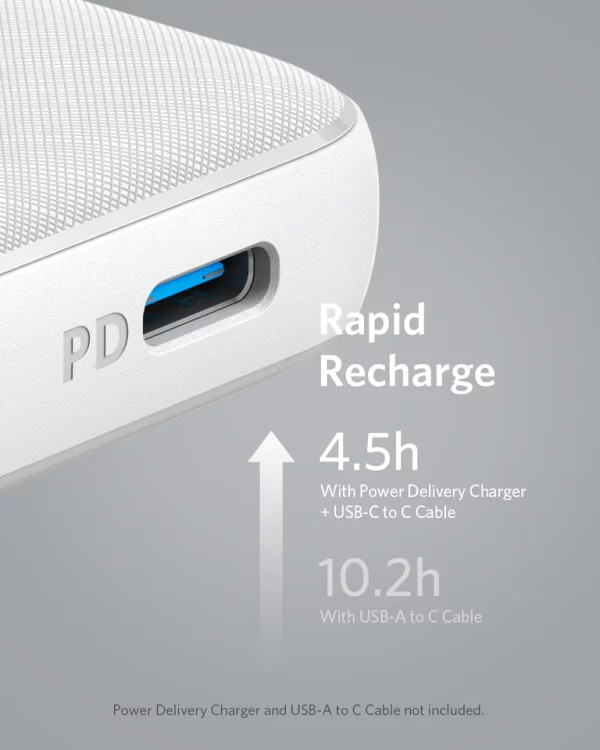 Anker A1231 PowerCore Slim Power Bank- 10000mAh- 1 Port- Black - Image 4