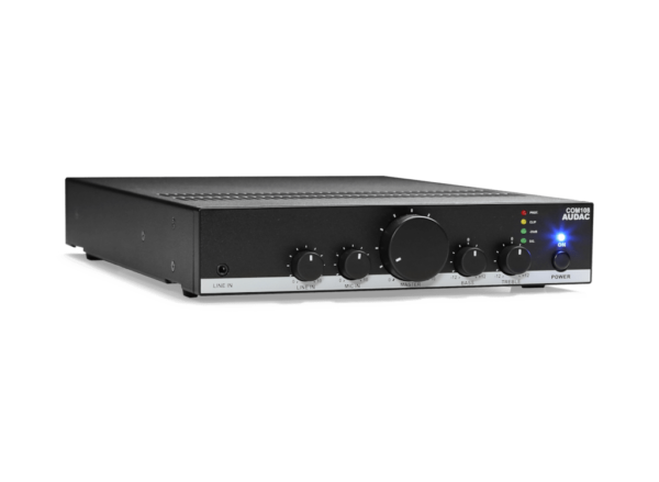 ⁦Audac COM108 PUBLIC ADDRESS AMPLIFIER 80W 100V⁩ - الصورة ⁦3⁩