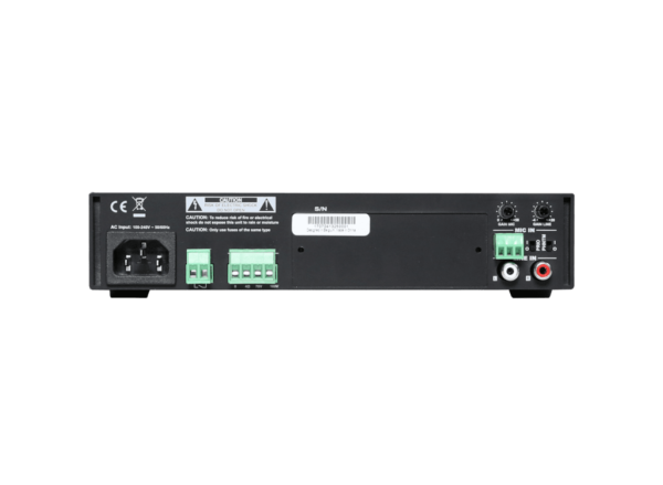 ⁦Audac COM108 PUBLIC ADDRESS AMPLIFIER 80W 100V⁩ - الصورة ⁦2⁩