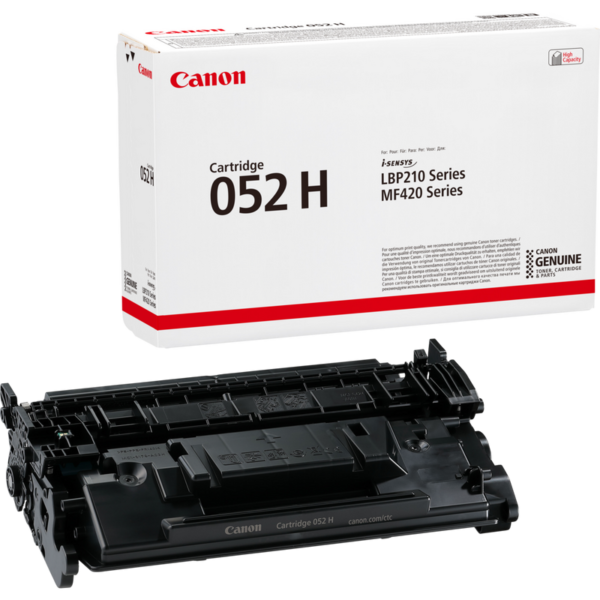 Canon 052H High Yield Black Toner Cartridge