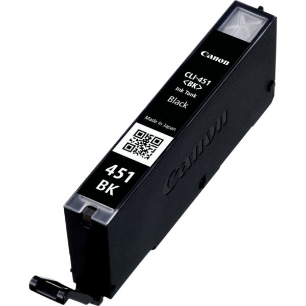 ⁦Canon CLI-451BK Black Ink Cartridge⁩ - الصورة ⁦2⁩