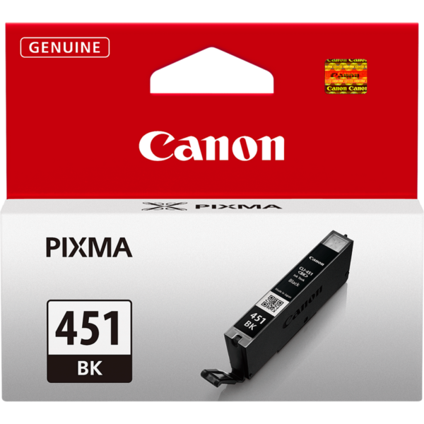 ⁦Canon CLI-451BK Black Ink Cartridge⁩ - الصورة ⁦3⁩