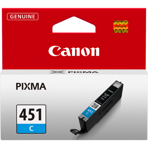 ⁦Canon CLI-451C Cyan Ink Cartridge⁩ - الصورة ⁦3⁩