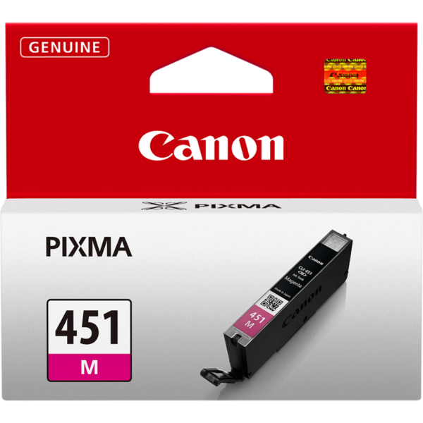 ⁦Canon CLI-451M Magenta Ink Cartridge⁩ - الصورة ⁦3⁩