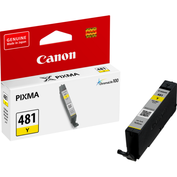 Canon CLI-481Y Yellow Ink Cartridge