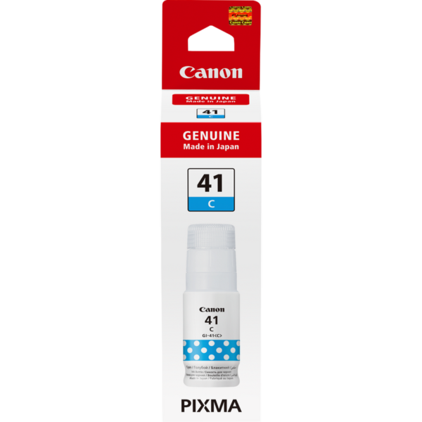 ⁦Canon GI-41C Ink Bottle- Cyan⁩ - الصورة ⁦2⁩