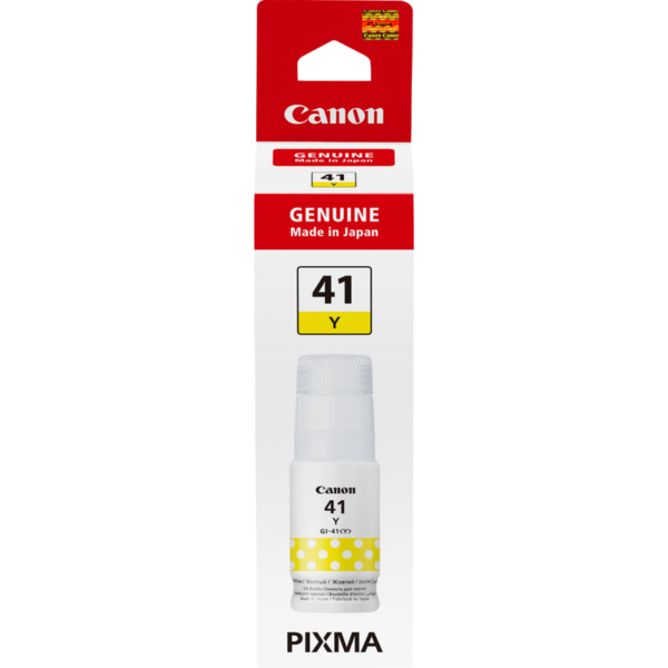Canon GI-41Y Ink Bottle- Yellow - Image 2