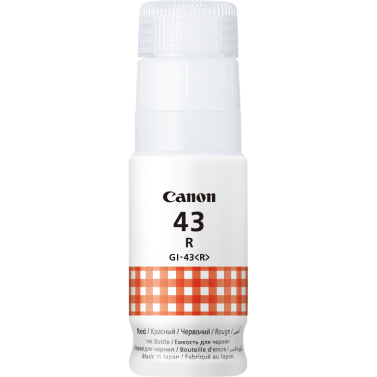 Canon GI-43R Red Ink Bottle - SHUTTER SHOP