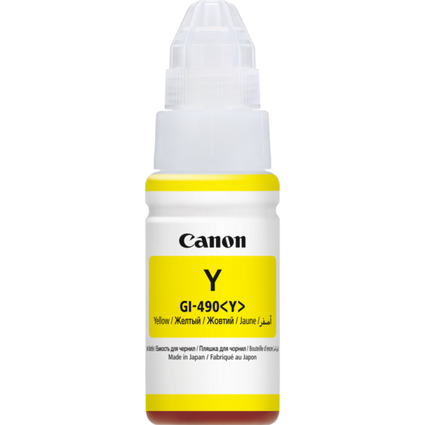 Canon GI-490 Yellow Ink Bottle