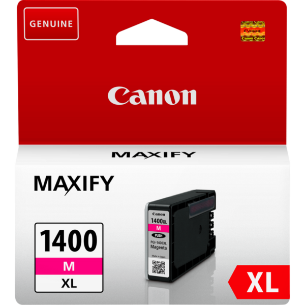 ⁦Canon PGI-1400XL High Yield Magenta Ink Cartridge⁩ - الصورة ⁦3⁩