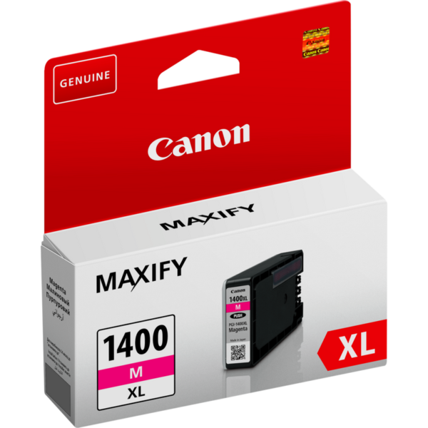 ⁦Canon PGI-1400XL High Yield Magenta Ink Cartridge⁩ - الصورة ⁦2⁩