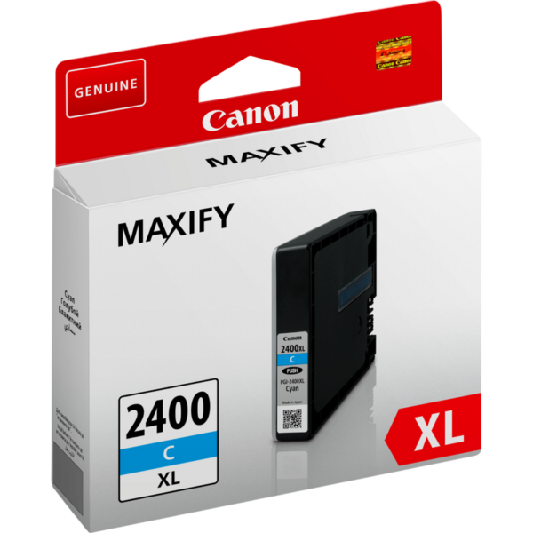 Canon PGI-2400XL High Yield Cyan Ink Cartridge - Image 2