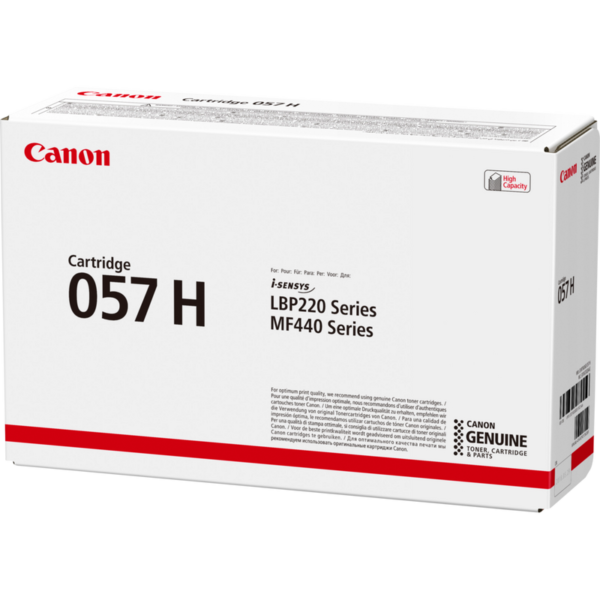 Canon i-SENSYS 057H Toner Cartridge- Black