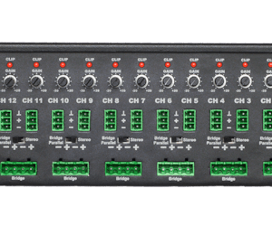 Audac DPA616 SIXTEEN-CHANNEL CLASS-D AMPLIFIER 16 X 60W