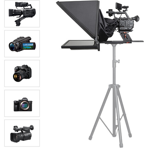 Desview T22 Teleprompter Set with 21.5 Self-Reversing Monitor - الصورة 10