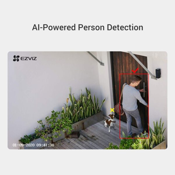 ⁦EZVIZ C3W Outdoor Smart Wi-Fi Camera⁩ - الصورة ⁦3⁩