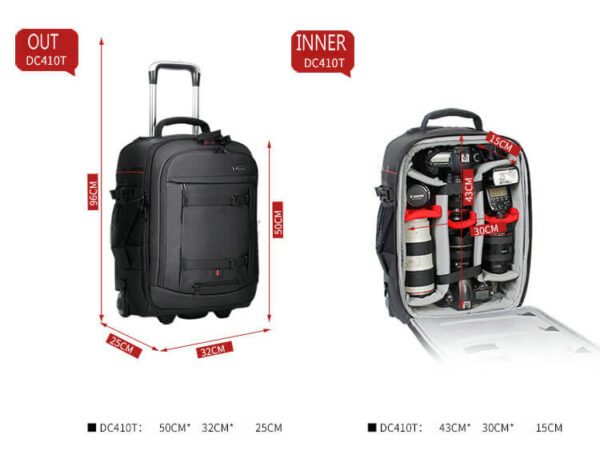 ⁦Eirmai EMB-DC 410T Camera Backpack⁩ - الصورة ⁦3⁩