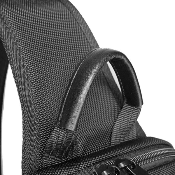 ⁦RAHALA 7086 Men Multifunction Waterproof Crossbody Shoulder Backpack- Black⁩ - الصورة ⁦9⁩
