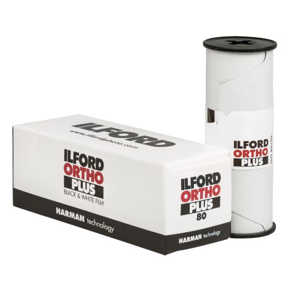 Ilford Ortho Plus Black and White Negative Film (120 Roll Film) - Image 2