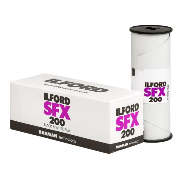 Ilford SFX 200 Black and White Negative Film (120 Roll Film) - Image 2