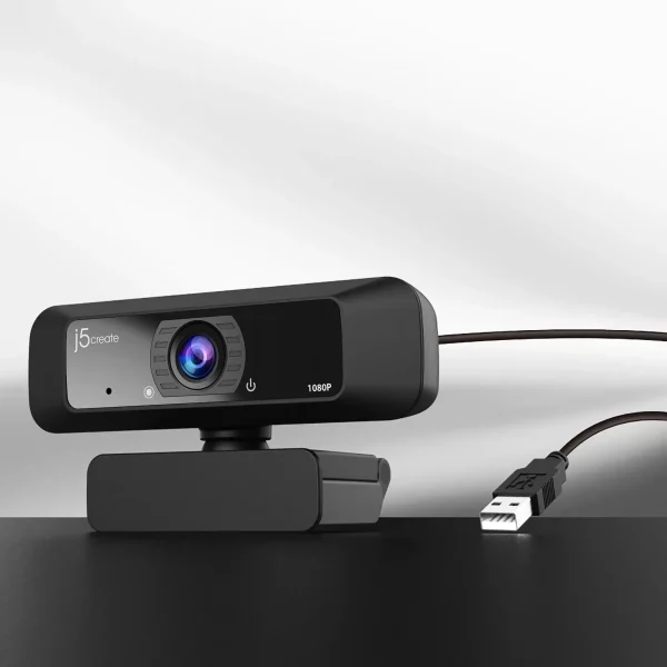 ⁦j5create USB HD Webcam with 360° Rotation⁩ - الصورة ⁦8⁩