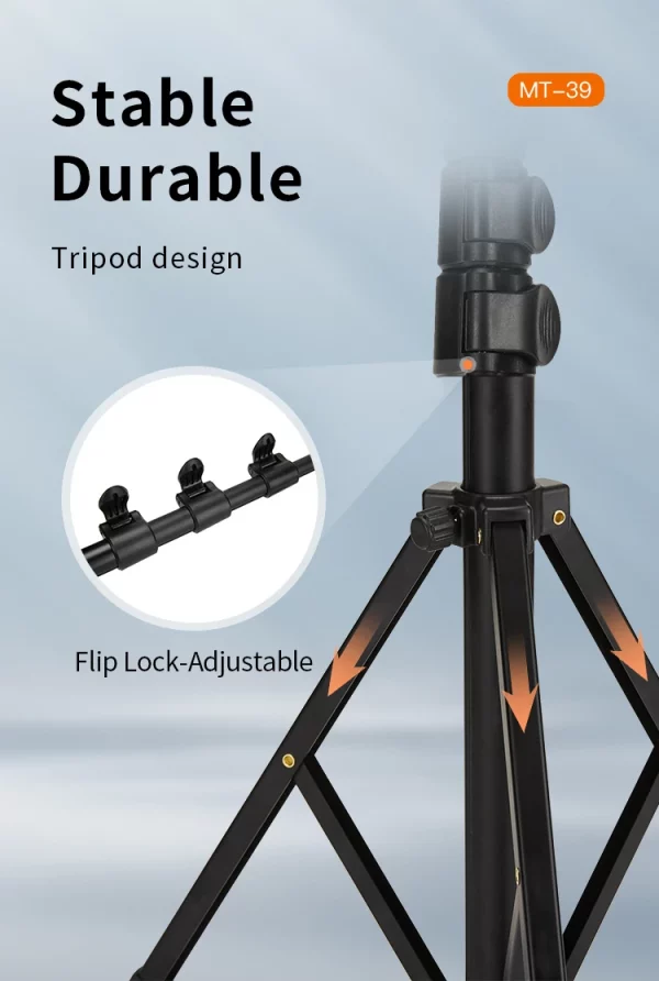 Jmary MT-39 Portable Tripod Stand - Image 8