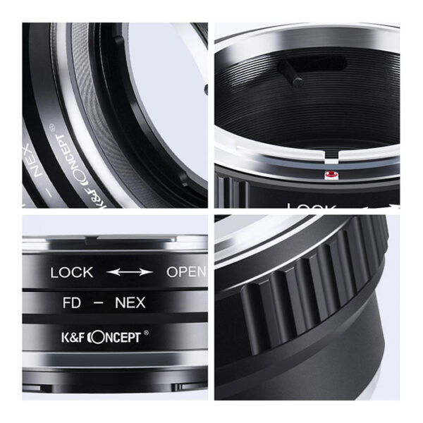 K&F M13101 Canon FD Lenses to Sony E Lens Mount Adapter - Image 5