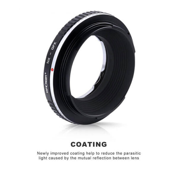K&F M11211 Nikon F Lenses to Fuji GFX Lens Mount Adapter - Image 5