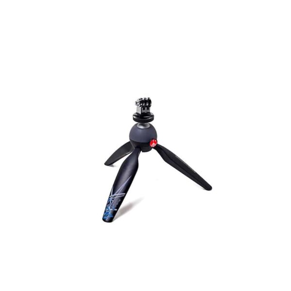 Manfrotto MKPIXIEX-BK PIXI Xtreme Mini Tripod with head for GoPro cameras - Image 2