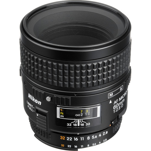 Nikon AF Micro-NIKKOR 60mm f/2.8D Lens