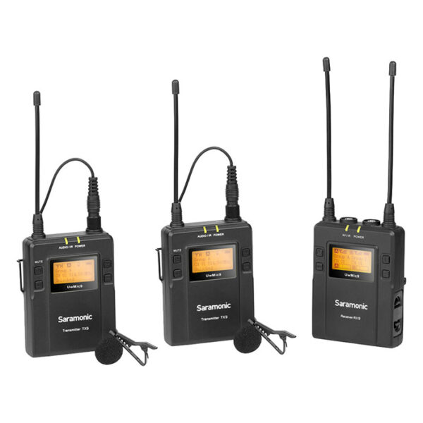 Saramonic UHF 2-Person Wireless Microphone System UwMic9 Kit2