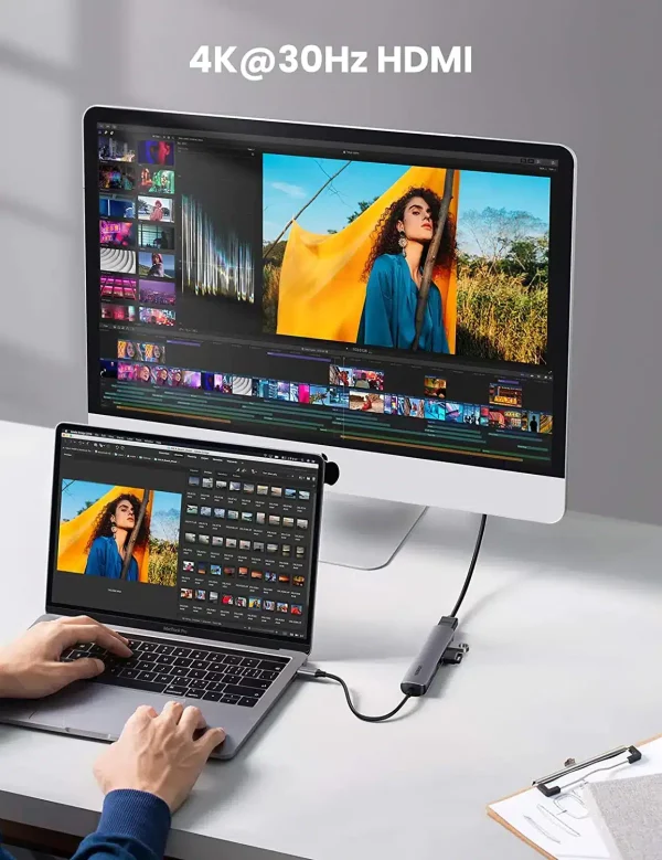 Ugreen 5-in-1 USB C HDMI Hub - Image 2