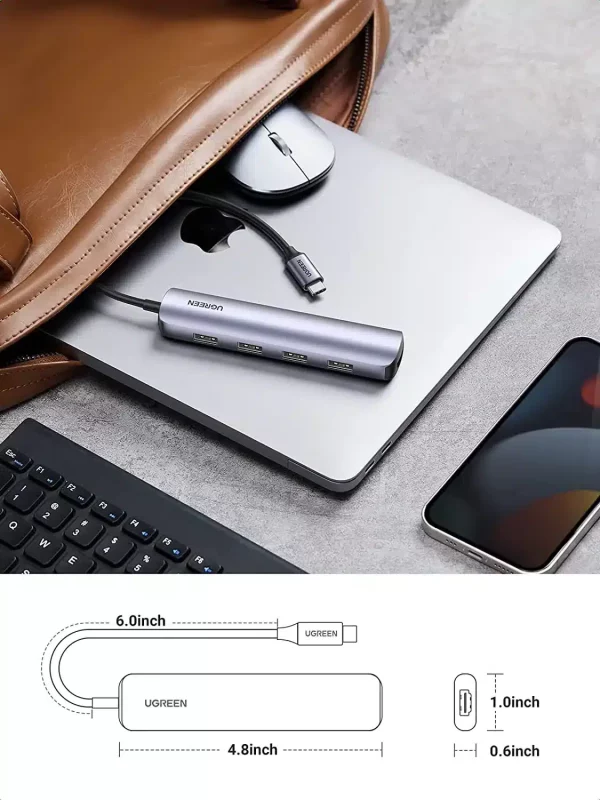 Ugreen 5-in-1 USB C HDMI Hub - Image 4