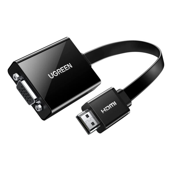 UGREEN 40248 HDMI to VGA Converter 25cm (Black)