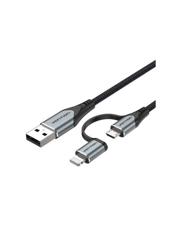 Vention 2-in-1 USB Charging Cable