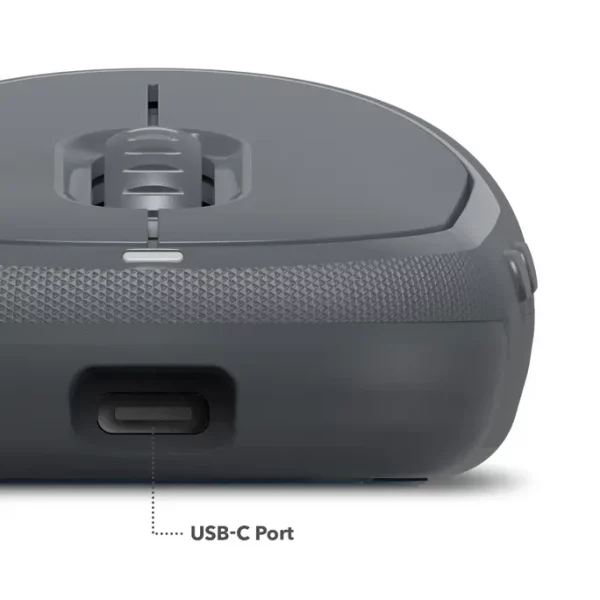 ZAGG ZMUNIMPQ35 Pro Mouse Qi-Compatible Wireless Charging Black - Image 4