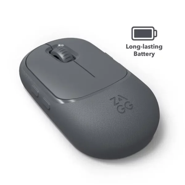 ZAGG ZMUNIMPQ35 Pro Mouse Qi-Compatible Wireless Charging Black - Image 7