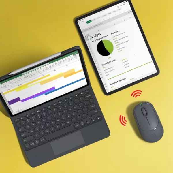 ZAGG ZMUNIMPQ35 Pro Mouse Qi-Compatible Wireless Charging Black - Image 9