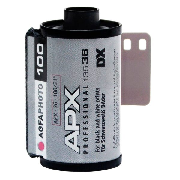 AgfaPhoto Agfapan APX 100 Black and White Negative Film (35mm Roll Film- 36 Exposures)
