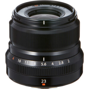 Fujifilm XF 23mm f-2 R WR Lens (Black)
