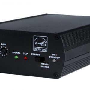 Audac AMP20 Mini Stereo Amplifier - Black