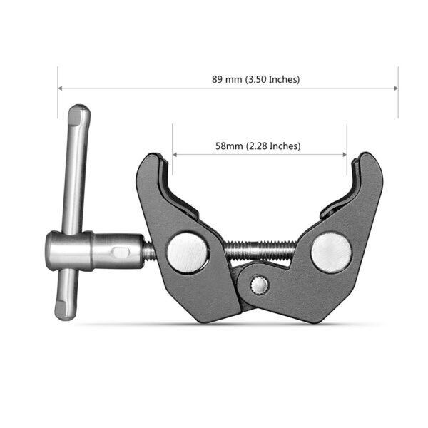 ⁦SmallRig Super Clamp with 1-4 Inch - 20 and 3-8 Inch-16 Threads⁩ - الصورة ⁦7⁩