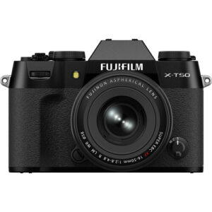 FUJIFILM X-T50 Mirrorless Camera with XF 16-50mm f/2.8-4.8 Lens - Black