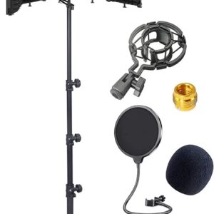Generic GLEAM Microphone Isolation Shield with Tripod Stand