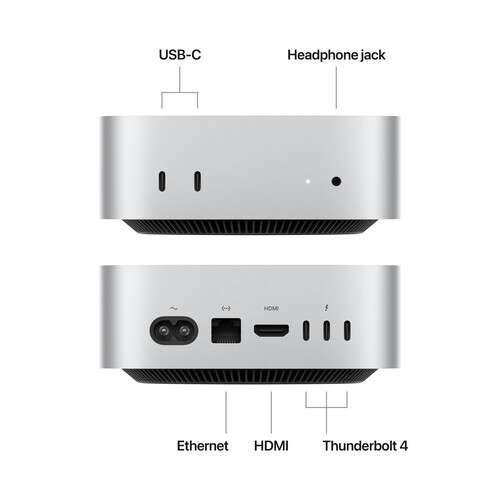 Apple M4 chip with 10‑core CPU and 10‑core GPU- 24GB- 512GB SSD - Image 2