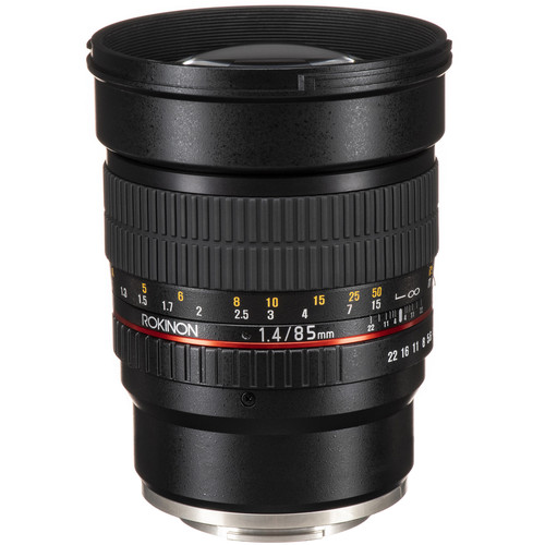 Rokinon 85mm f-1.4 AS IF UMC Lens for Sony E Mount