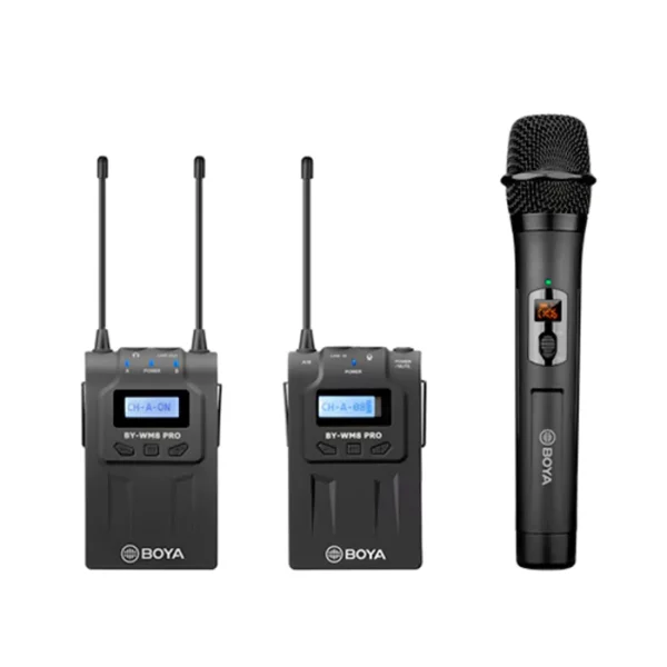 Boya BY-WM8 Pro-K4 UHF Dual-Channel Wi-Fi System