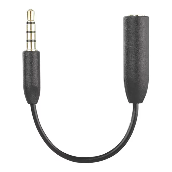⁦Saramonic SR-UC201 Female 3.5mm TRS to male 3.5mm TRRS cable connector⁩ - الصورة ⁦2⁩