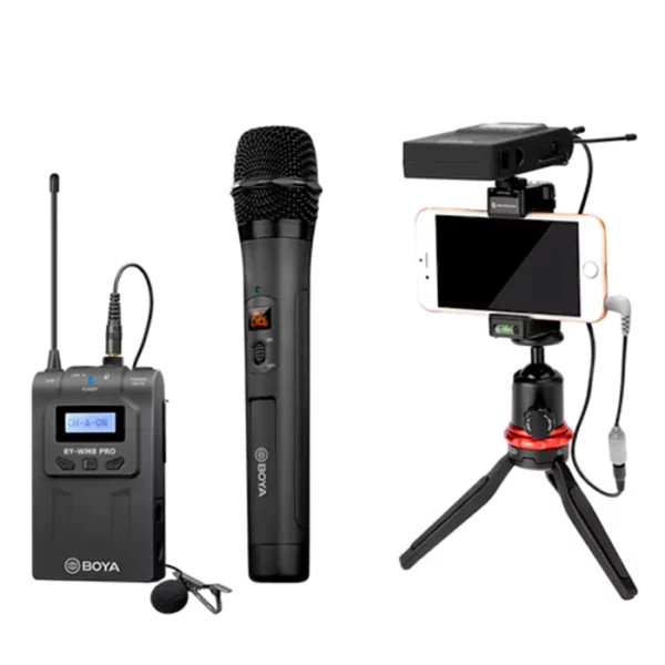 ⁦Boya BY-WM8 Pro-K4 UHF Dual-Channel Wi-Fi System⁩ - الصورة ⁦3⁩